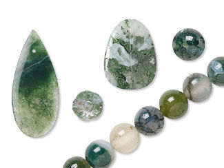 Agate, Moss